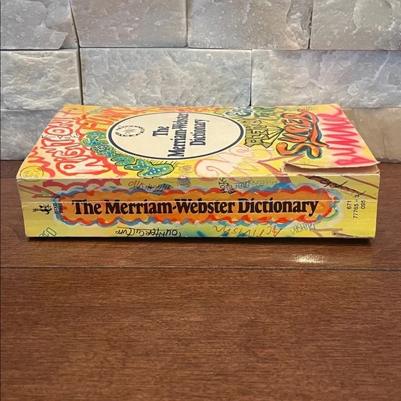Colorful Merriam-Webster Dictionary - Picture 3 of 5
